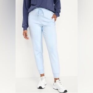 Old Navy High Waisted Dynamic Fleece Jogger Pants - Light Blue
